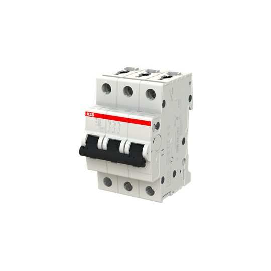 S203-C 20 (MCB, 20A, 3P, 10 kA, IEC/EN60947-2)
