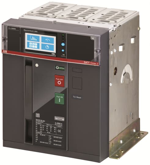 E2.2N 1250 Ekip Touch LSI 3p F HR (ACB, 1250AT/1250AF, 3P, 66 kA, FIXED, LCD DISPLAY)