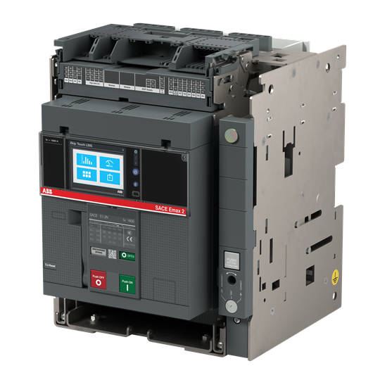 E1.2N 1600 Ekip Touch LSIG 3p WMP (ACB, 1600AT/1600AF, 3P, 66 kA, DRAWOUT, LCD DISPLAY)