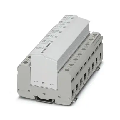 SYS-SET/2 Type 1+2 special combined lightning current and surge arrester 100KA 4 Pole, Phoenix Contact