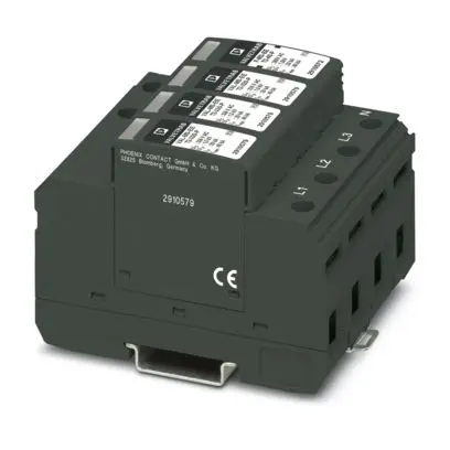 VAL-MS-EE-T2-3+1-320 Type 2 surge arrester 40KA 4 Pole, Phoenix Contact