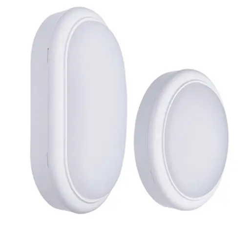 [911401816688] WL008C LED10/NW  W G2 EM Philips Oval Wall Light